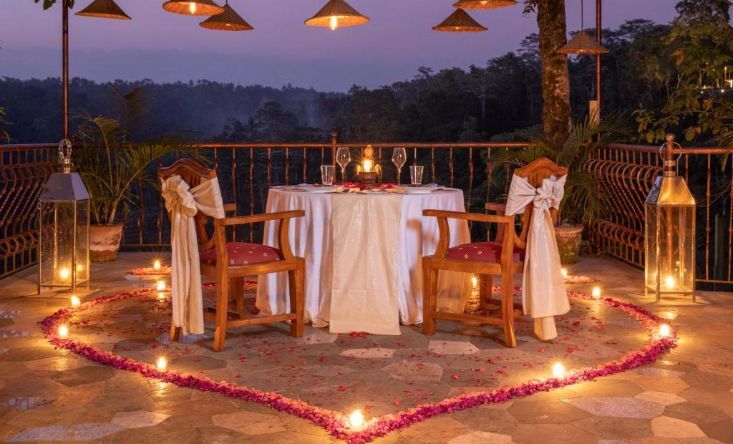 Romantic dinner