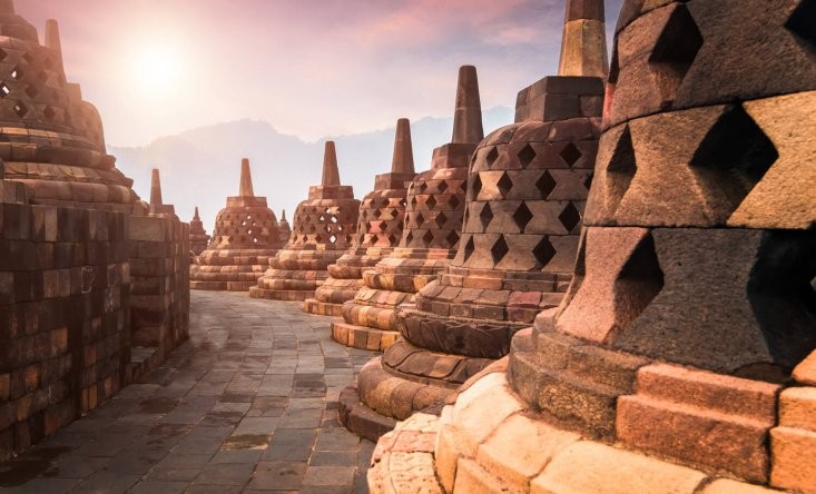 храмовый комплекс Боробудур