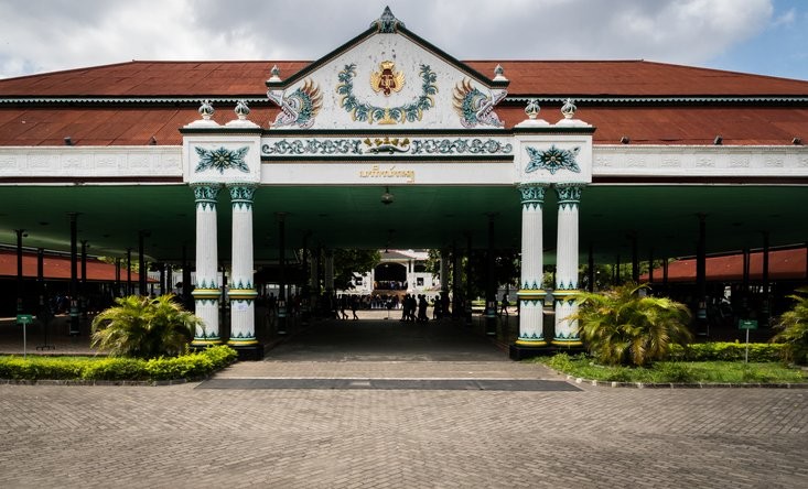 the Royal Palace Kraton