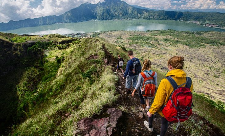 Batur volcano