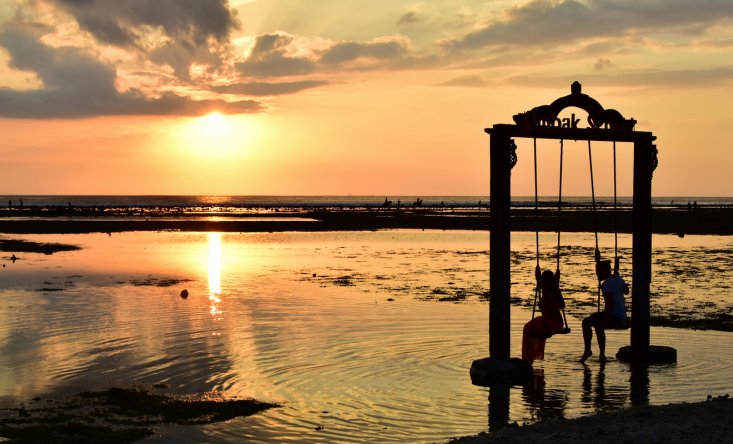 Sunset on Gili Trawangan island