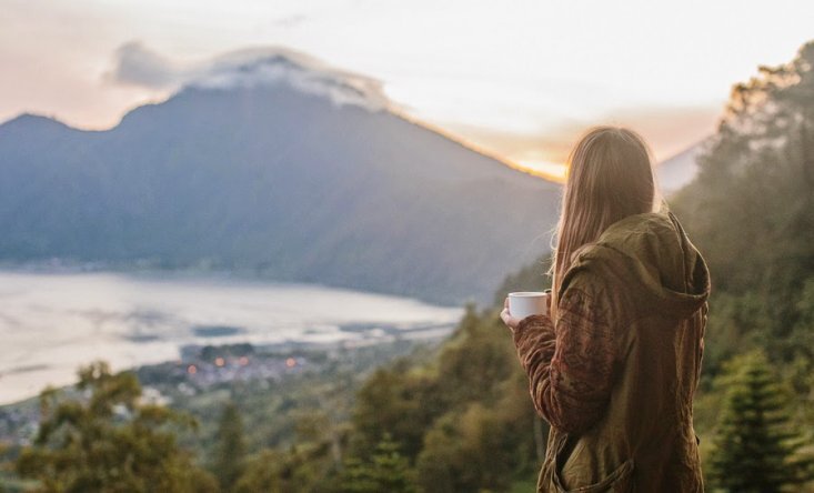 Sunrise on Mount Batur