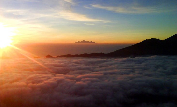 Sunrise on Mount Batur