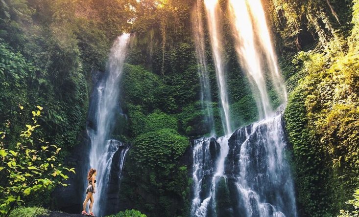 Sekumpul waterfall