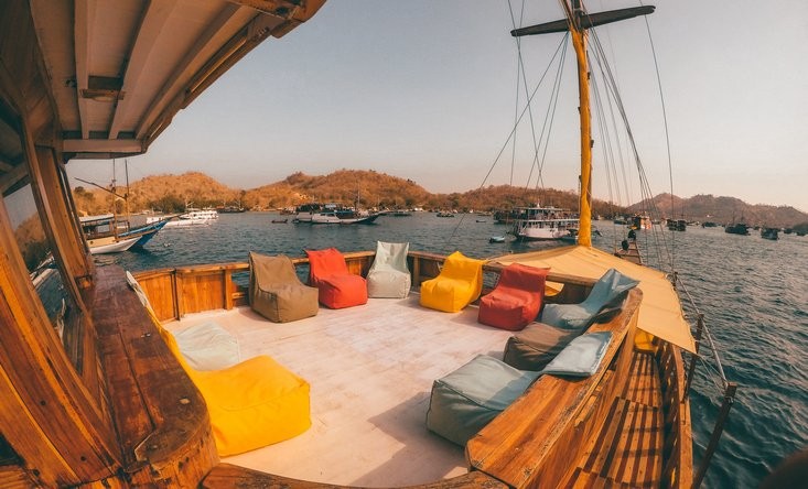 Open lounge area
