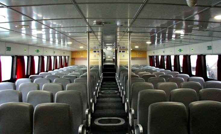 Eka Jaya boat interior