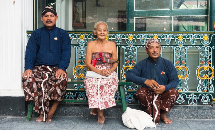 the Royal Palace Kraton