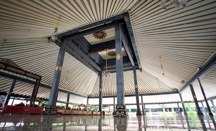 the Royal Palace Kraton