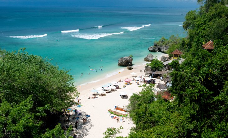 Padang Padang beach