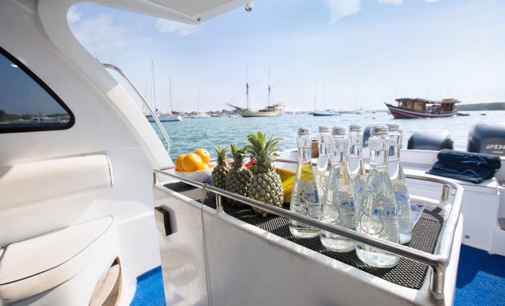 Water and fruit