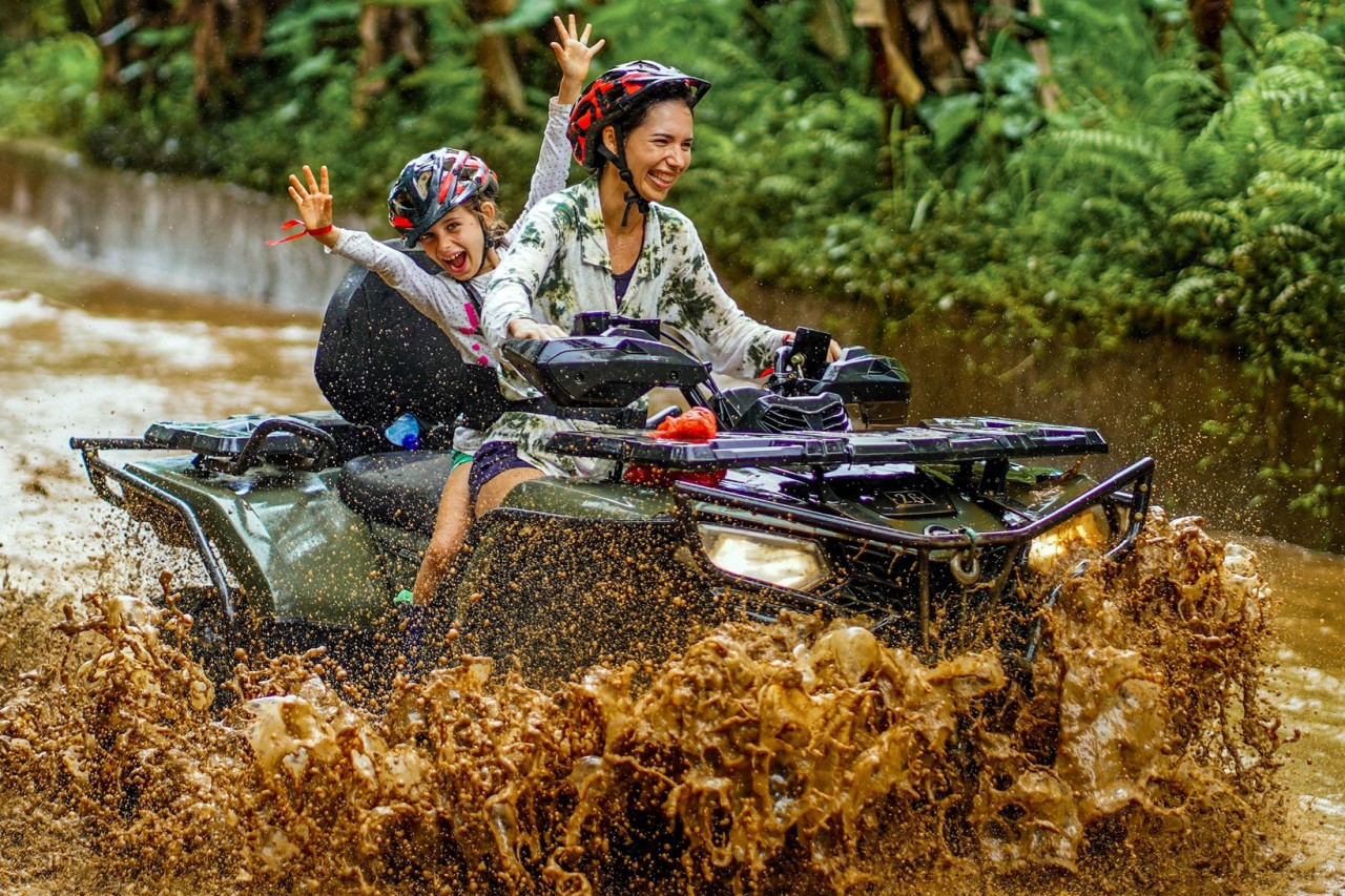 ATV dirt riding