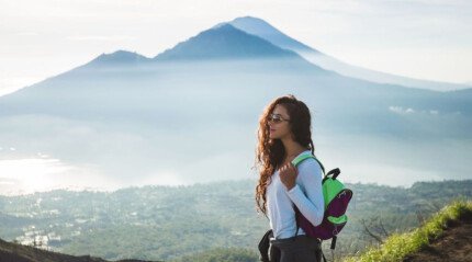 Abang mount trekking