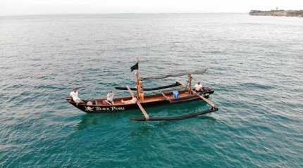 Морская прогулка на лодке
