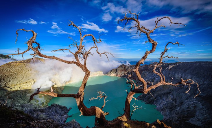 volcano Ijen