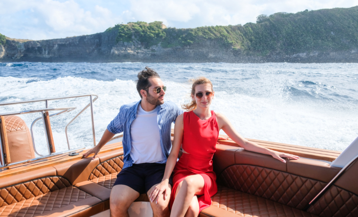 Vacation on a yacht