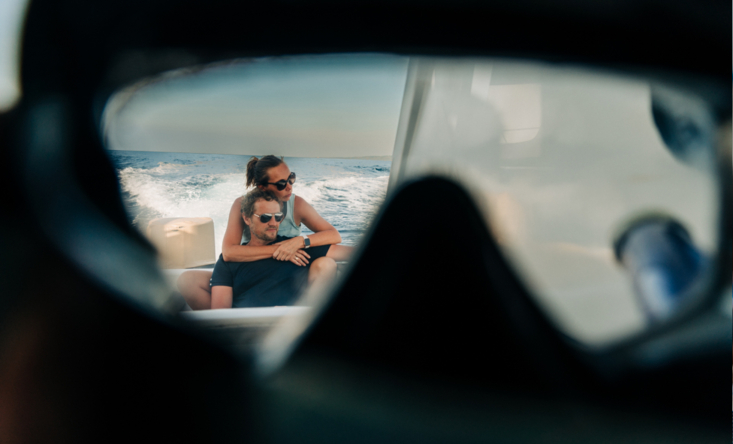 Vacation on a yacht
