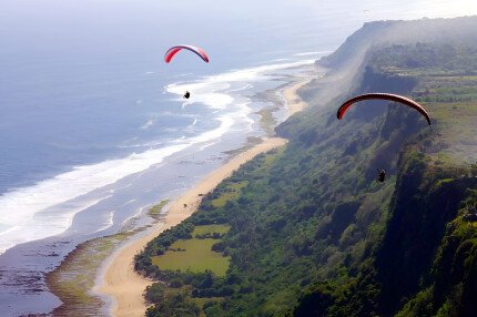 Vol en parapente biplace avec instructeur