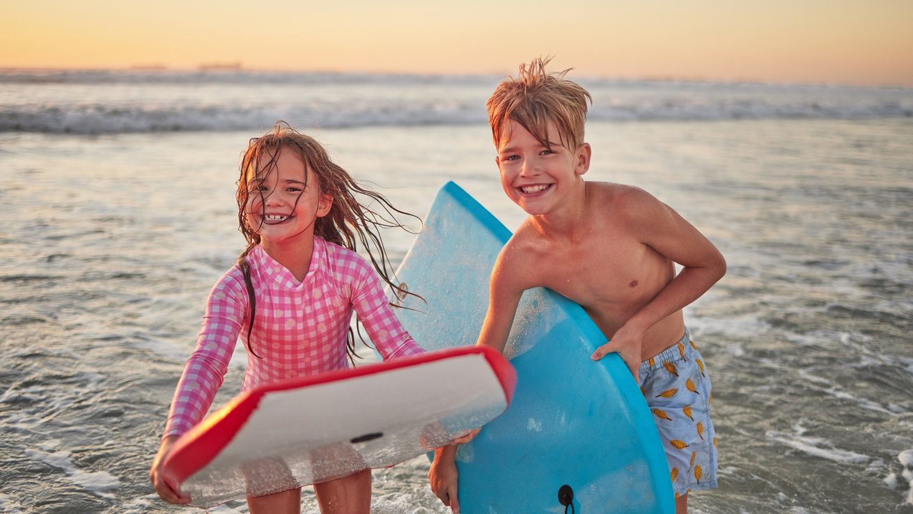 Enfants et surf
