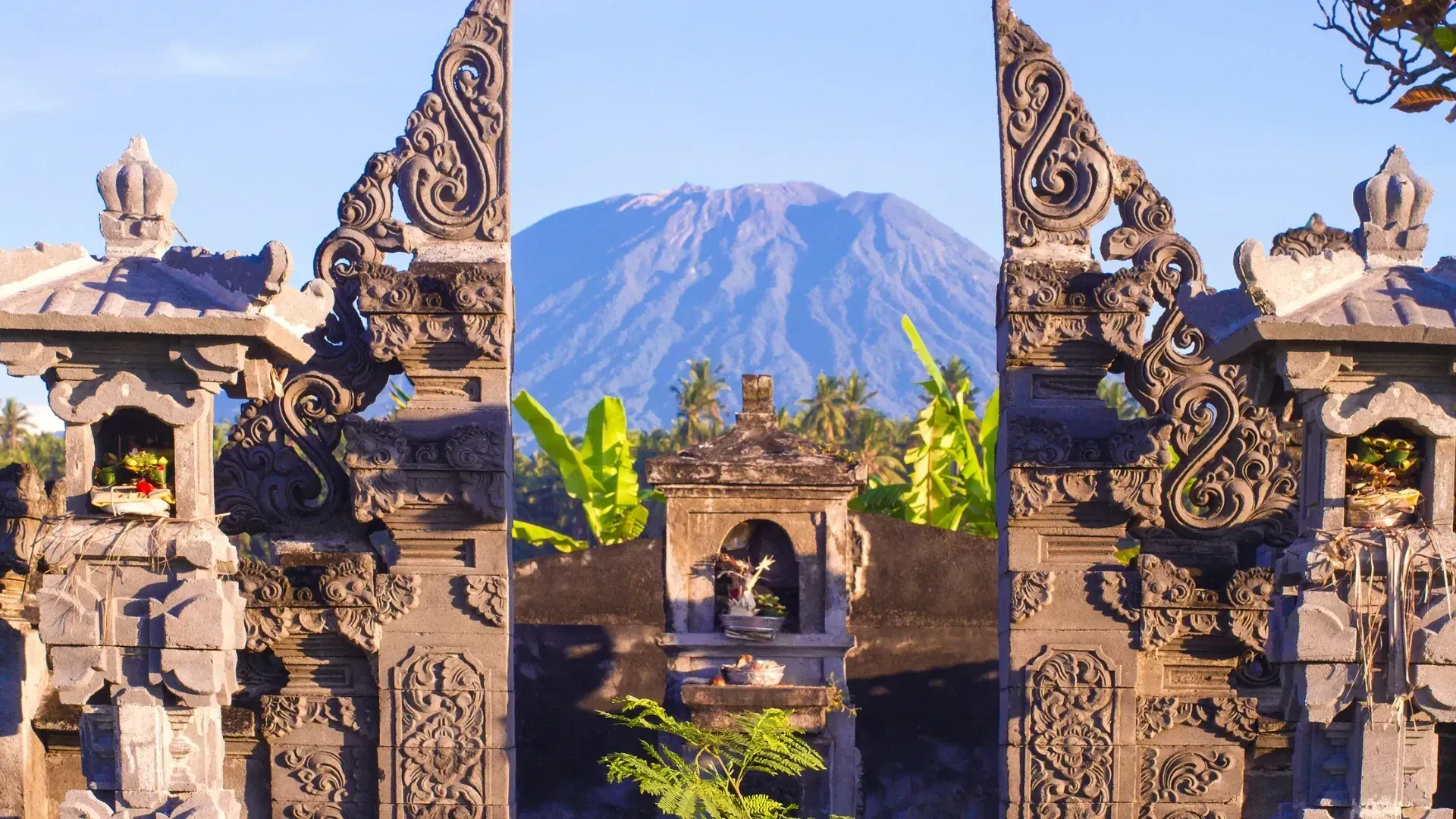 Agung volcano