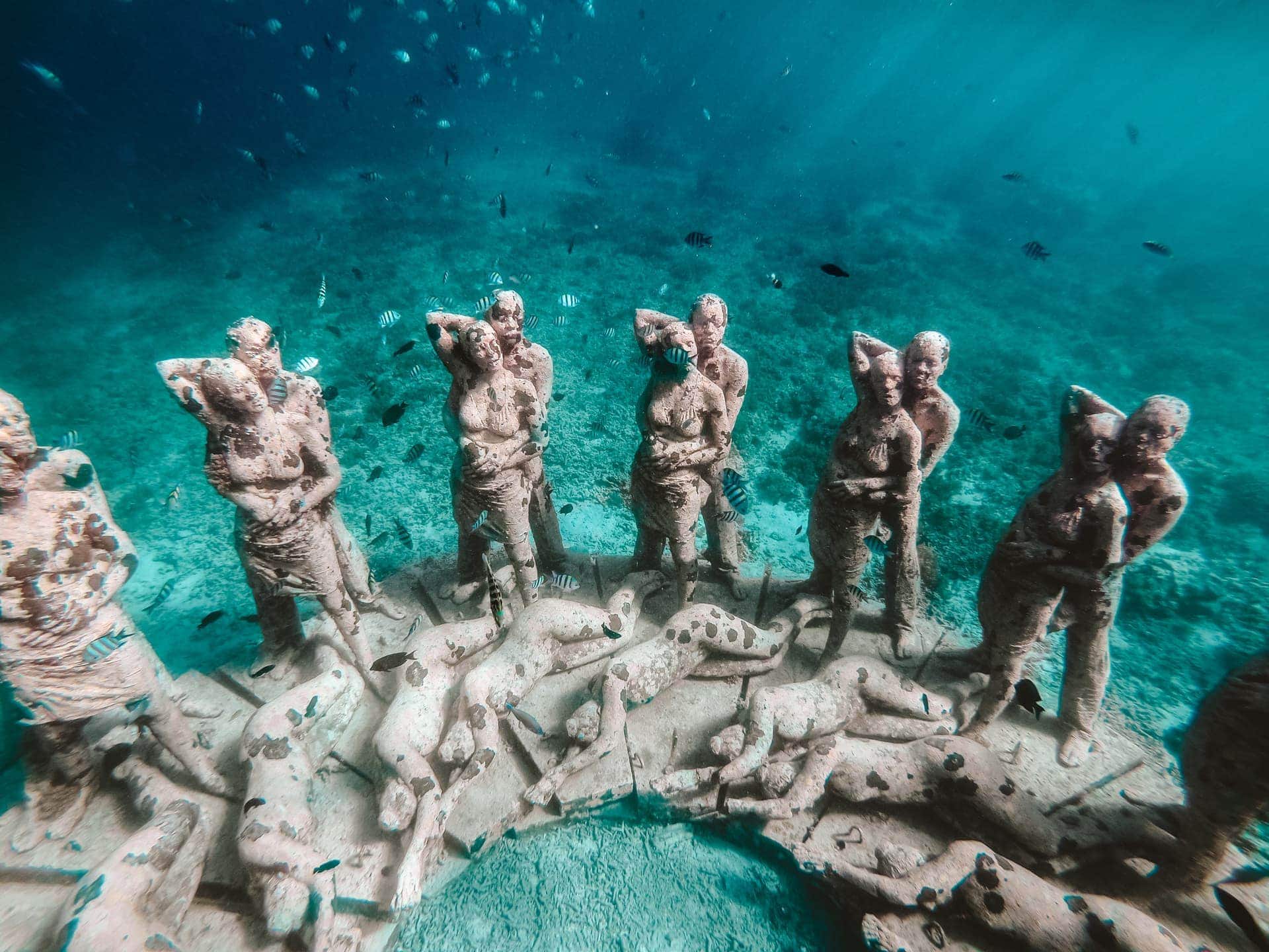 Underwater sculptures