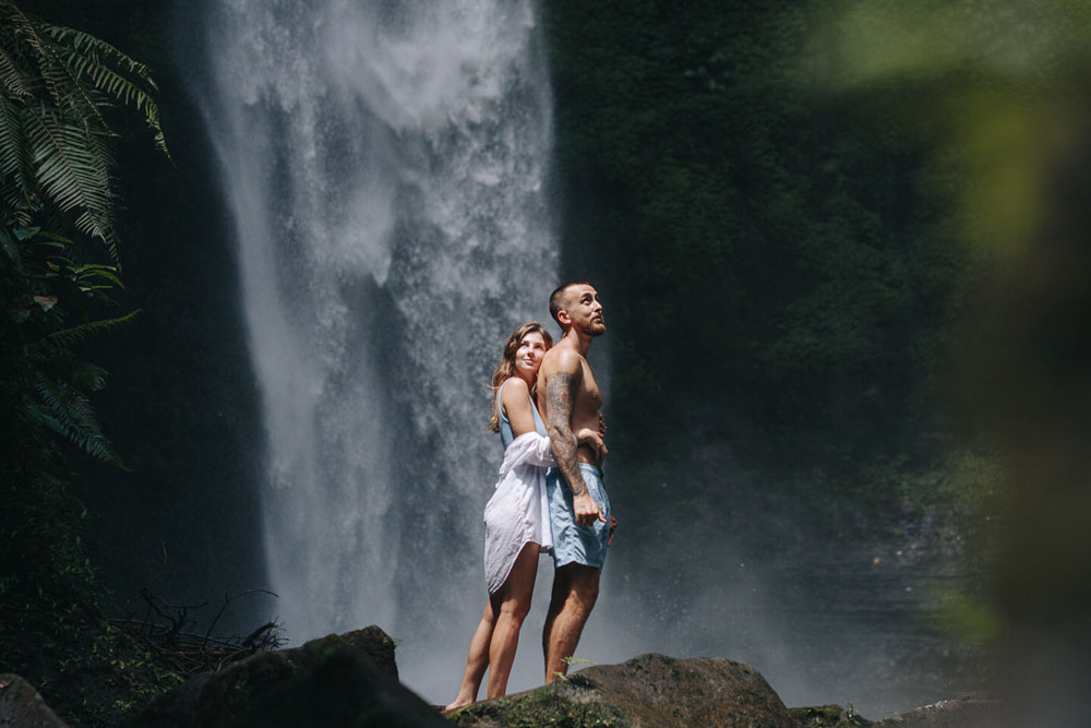 зоны для фотосессий на водопаде Леке Леке