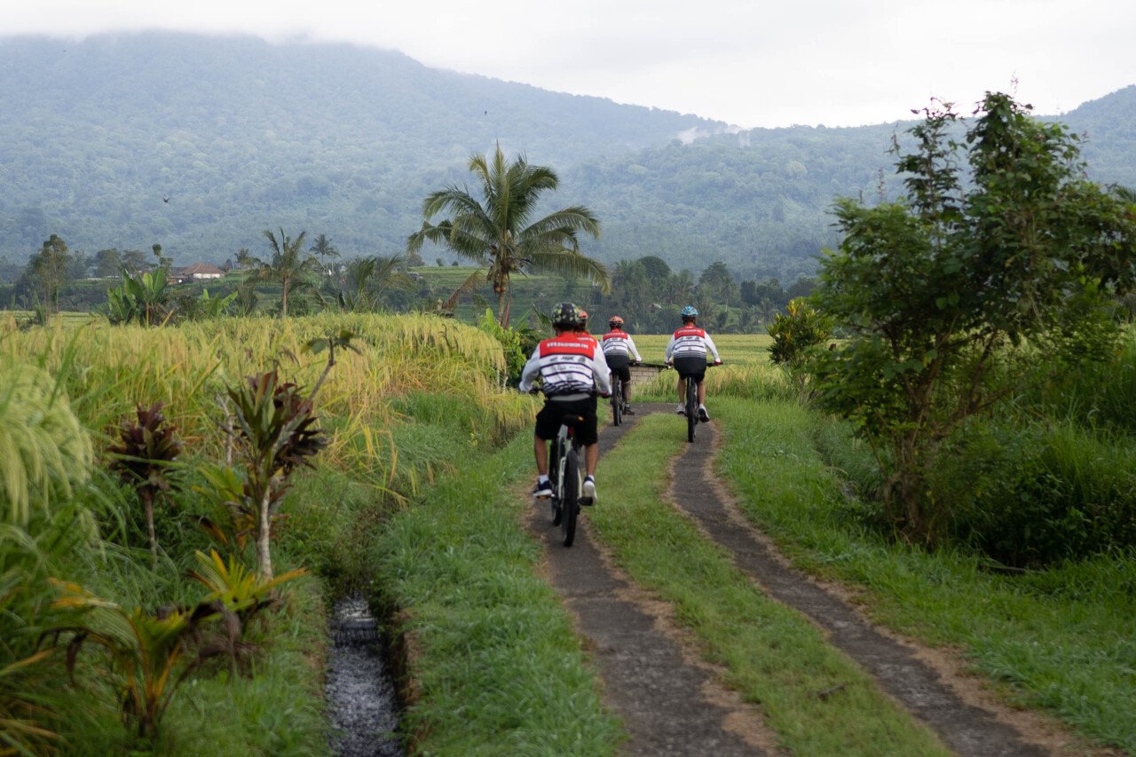 Faire du vélo électrique