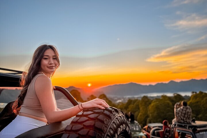 Sunset at Mount Batur