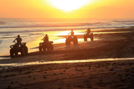 ATV black sand beach tours