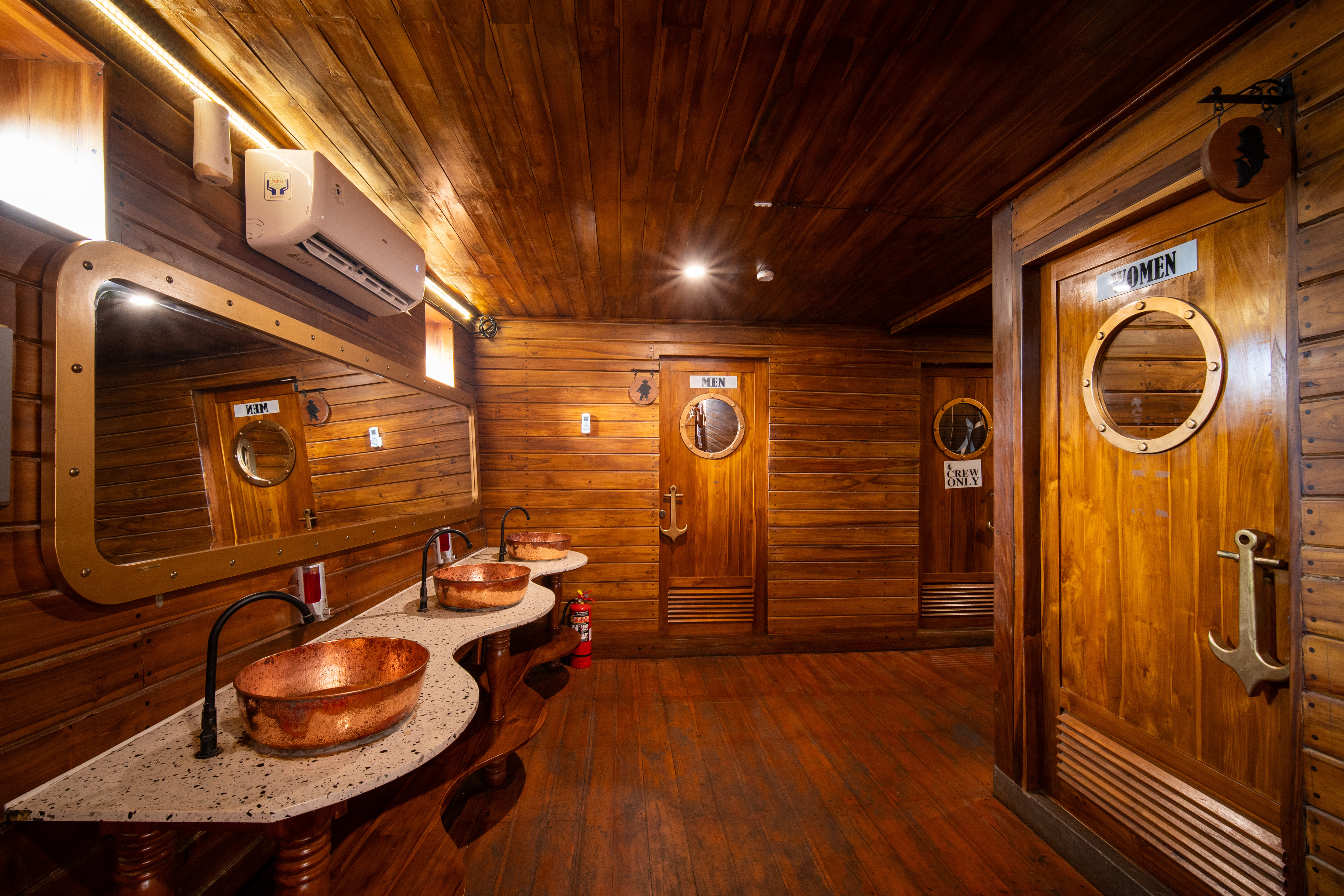 Toilets on board Toilets on board
