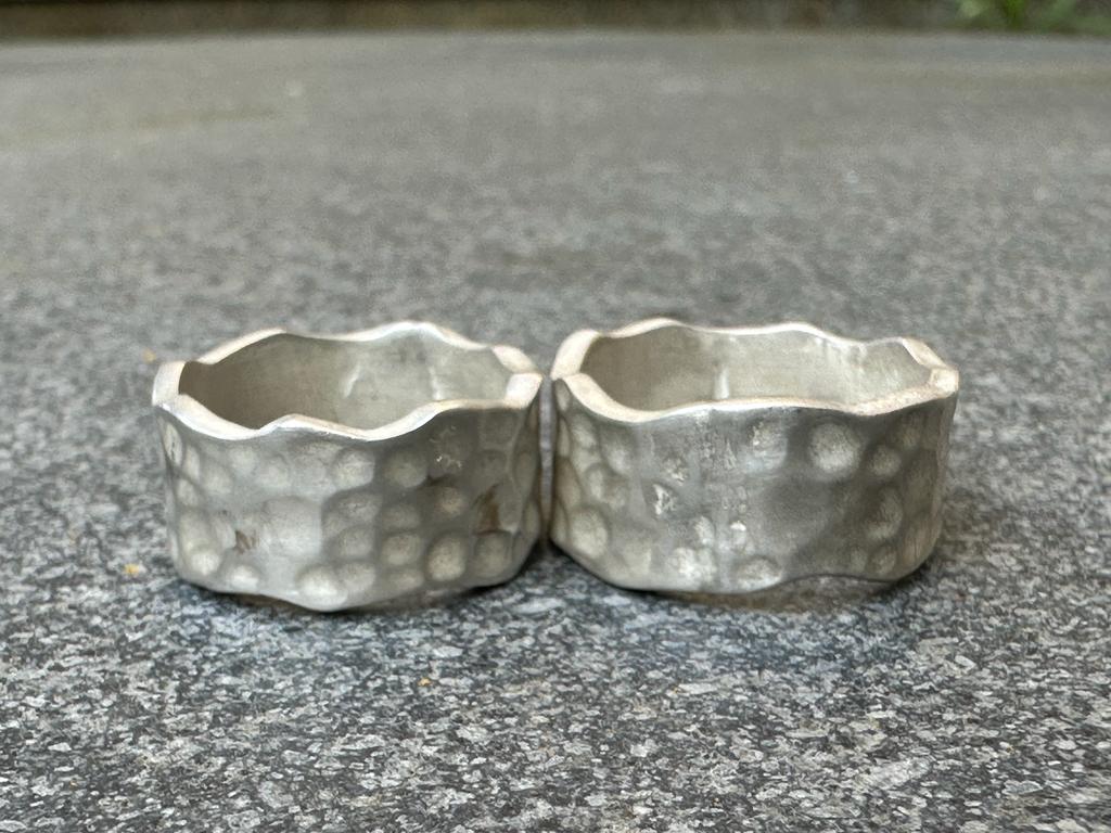 Handmade silver ring