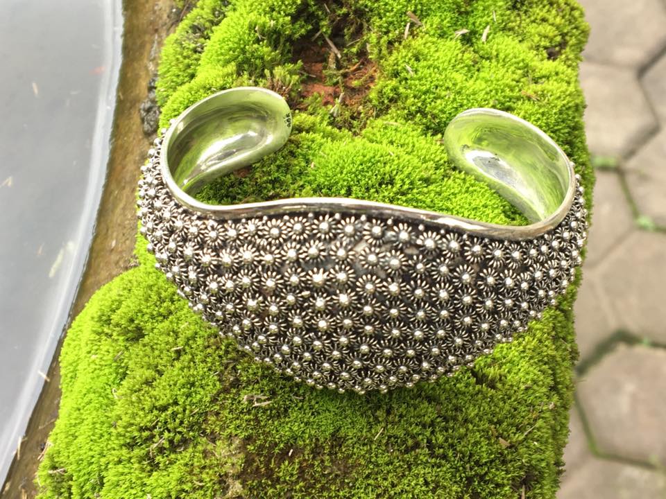 Handmade silver ring