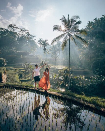 Flitterwochen-Tour auf Bali