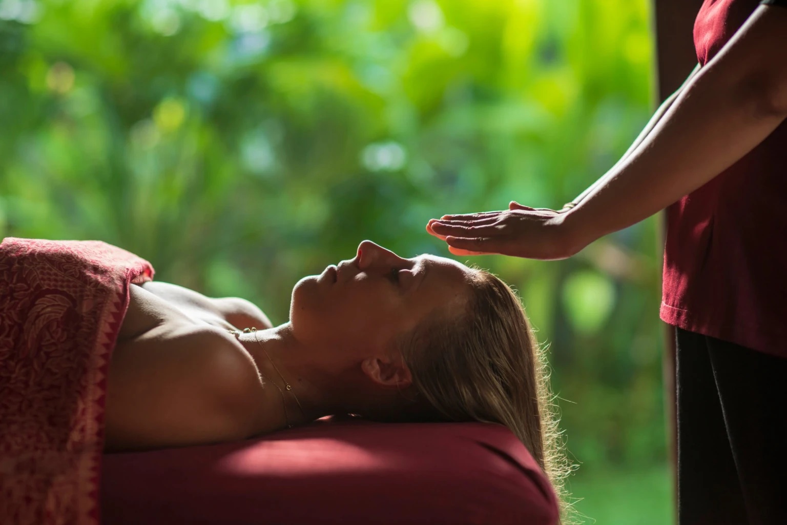 Massage de la tête