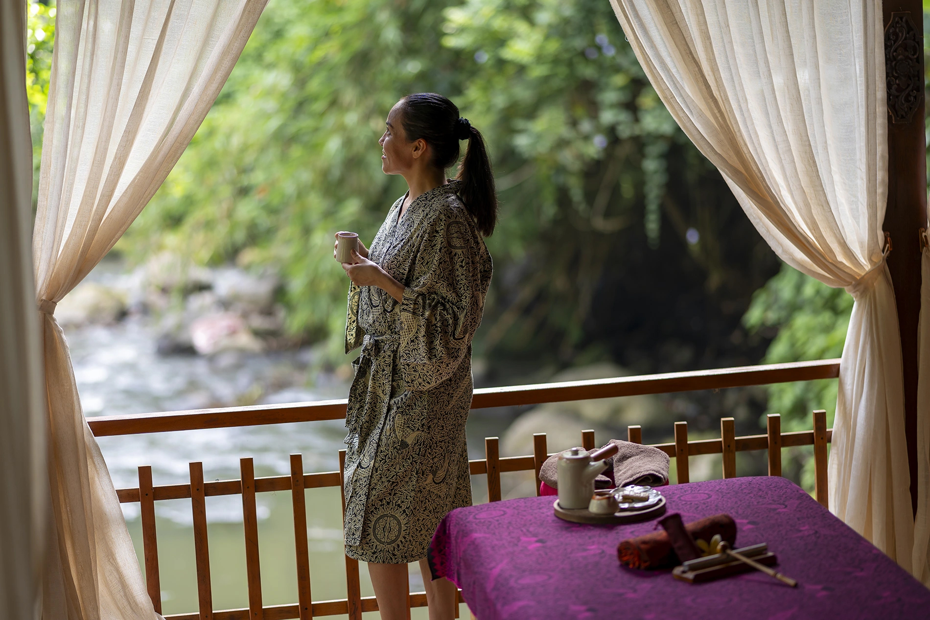 tea after back massage tea after back massage