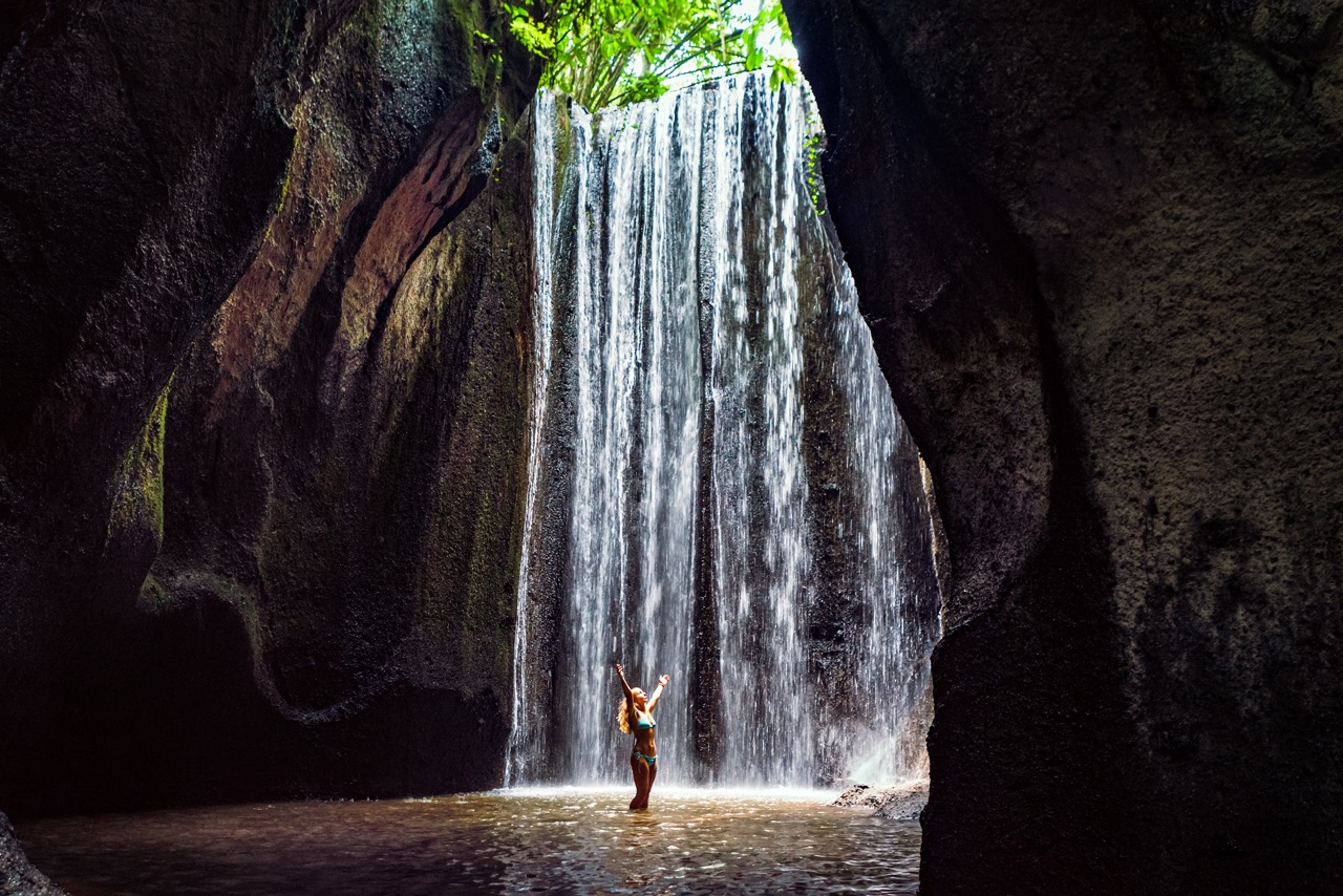 Tukad Cepung waterfall Tukad Cepung waterfall