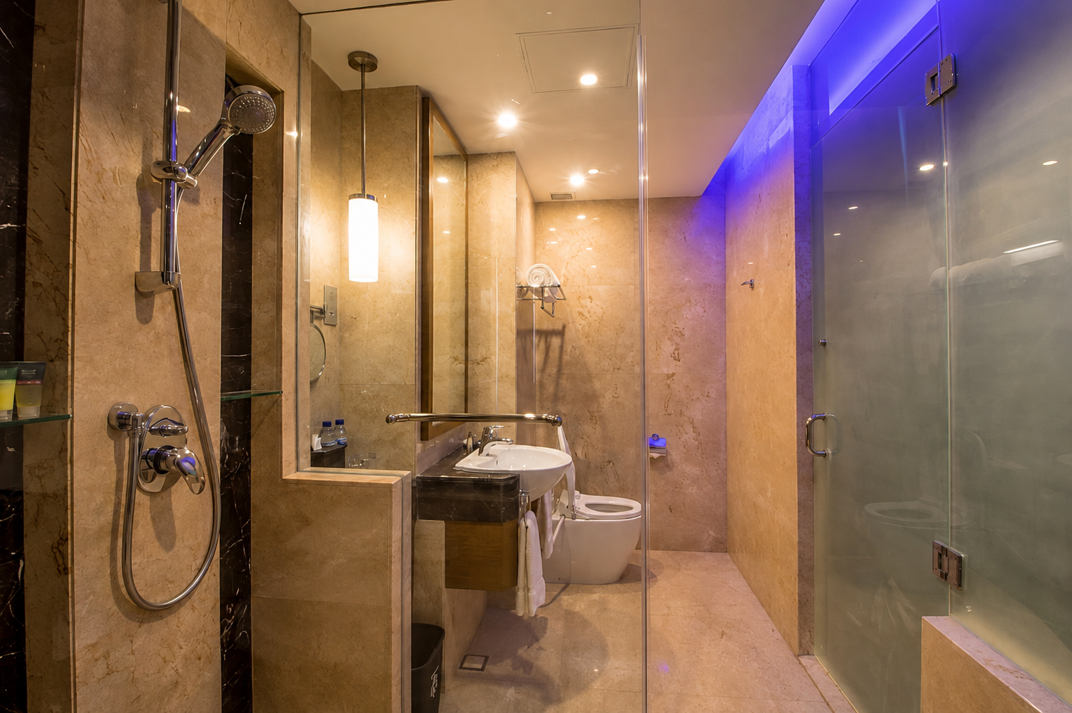 Bathroom at Four Points by Sheraton Manado Bathroom at Four Points by Sheraton Manado