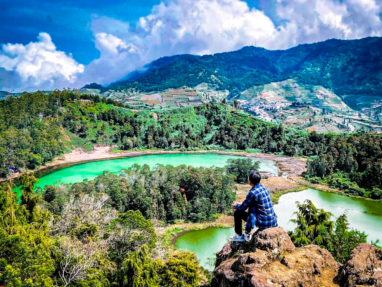 Telaga Warna viewpoint