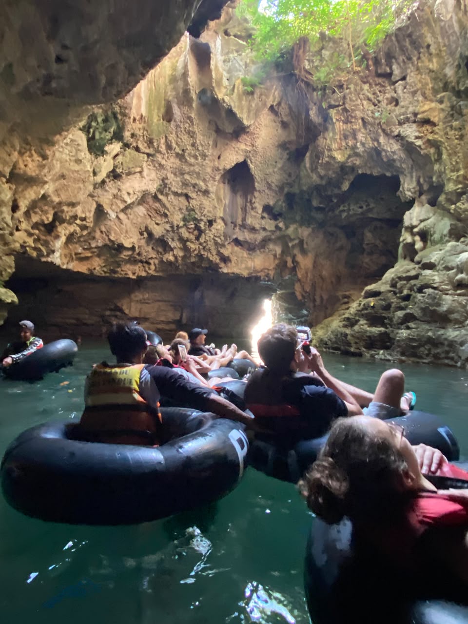 cave tubing
