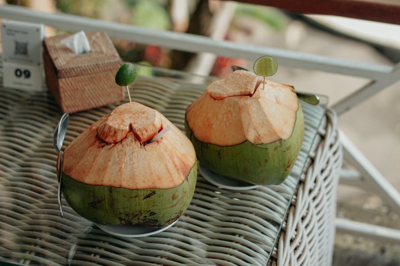 Young coconut