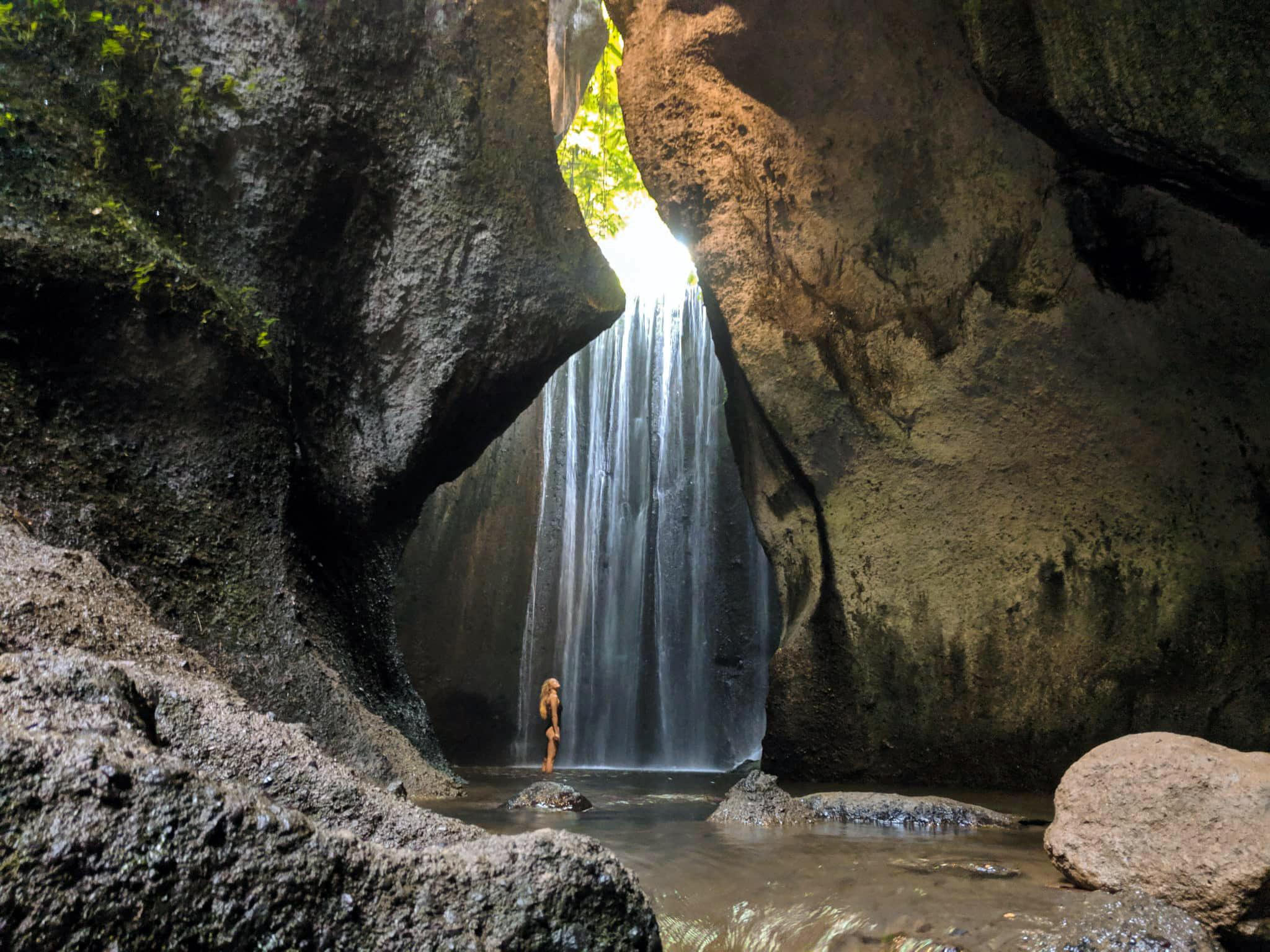 tukad cepung waterfall tukad cepung waterfall