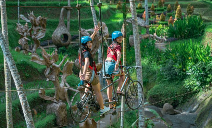 photo Super extreme rope swings, skybike, and tea break 1