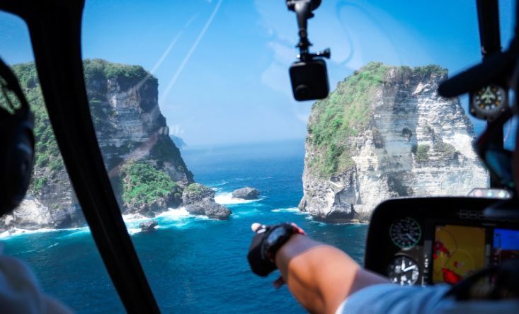 photo Helicopter flight “Nusa Islands Voyages” 4