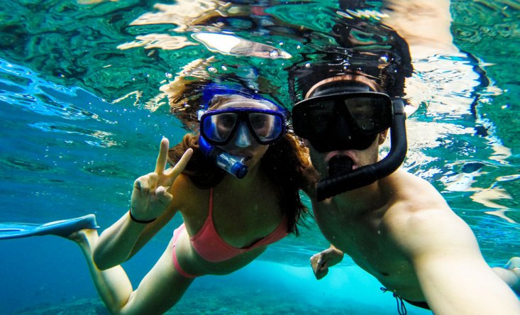 Snorkeling in Bali